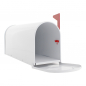 Preview: Rottner Briefkasten Mailbox ALU weiß