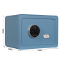 Preview: Rottner Möbeltresor Vintage-Blue Elektronikschloss inkl. Fingerprint