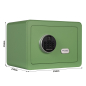 Preview: Rottner Möbeltresor Vintage-Green Elektronikschloss inkl. Fingerprint