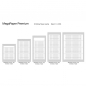 Preview: Rottner Papiersicherungsschrank MegaPaper 140 Premium Doppelbartschloss