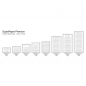 Preview: Rottner Papiersicherungsschrank EN1 Super Paper 65 Elektronikschloss Premium weißaluminium