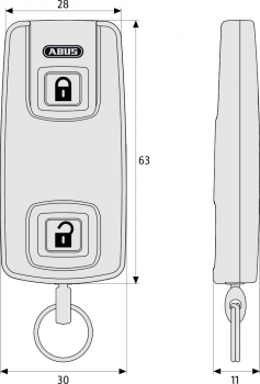 Funk-Fernbedienung CFF3000