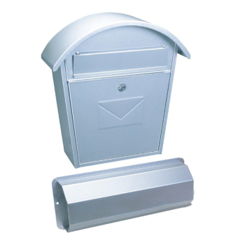 Rottner Briefkasten Aosta Set silber