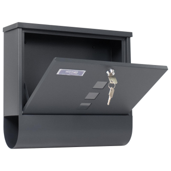 Preview: Rottner Briefkasten Costa anthrazit