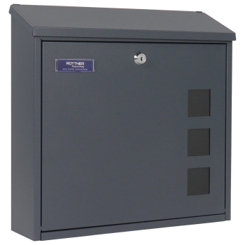 Rottner Briefkasten Muro anthrazit