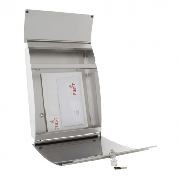 Rottner Briefkasten Professional New York Edelstahl