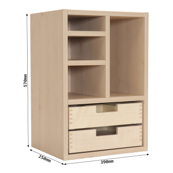 Preview: Rottner Holzeinsatz für Wertschutzschrank Imperial 100 Fire