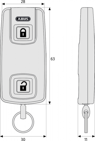 Funk-Fernbedienung CFF3000