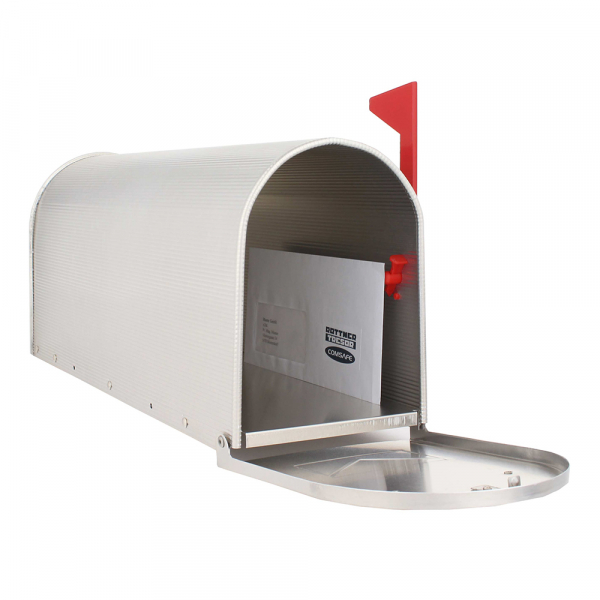 Rottner Briefkasten Mailbox ALU silber