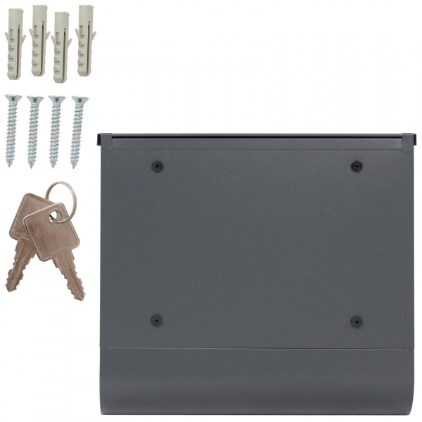 Rottner Briefkasten Costa anthrazit