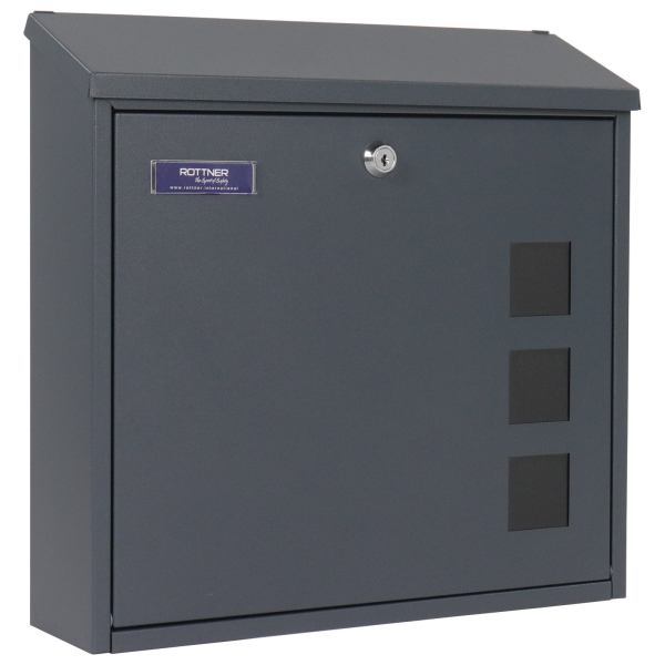 Rottner Briefkasten Muro anthrazit