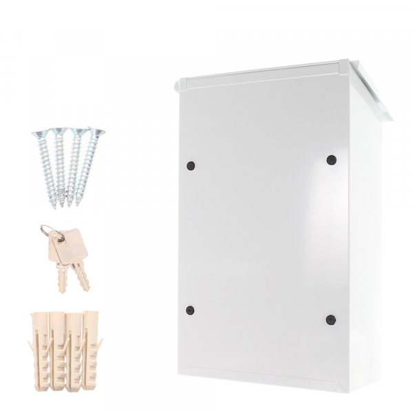 Rottner Briefkasten Parma weiss