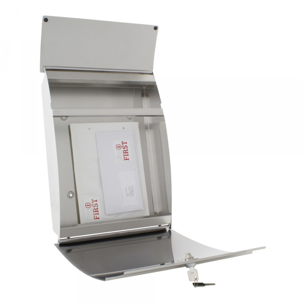 Rottner Briefkasten Professional New York Edelstahl