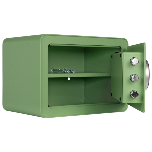 Rottner Möbeltresor Vintage-Green Elektronikschloss inkl. Fingerprint