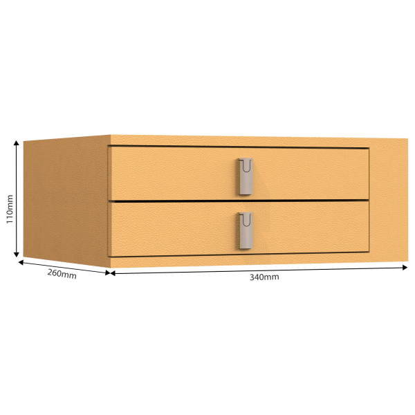 Schmuckeinsatz für Exclusive 40 Toscana 40 braun